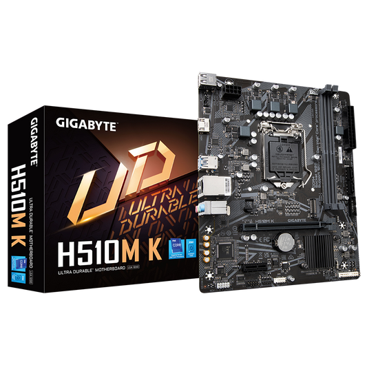 GIGABYTE H510M K V2 Micro ATX Motherboard - Intel 11th/10th Gen LGA1200 Socket DDR4