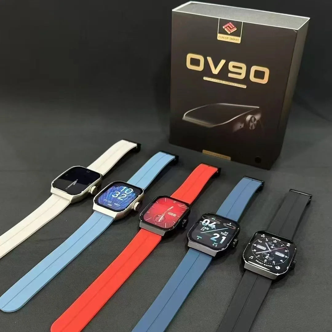 OV90 3D Amoled Display Smart Watch