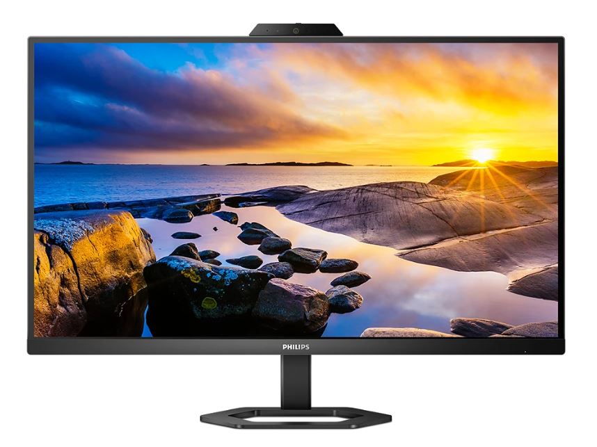PHILIPS 27" QHD Gaming Monitor with 5MP Webcam 27E1N5600HE - 75Hz IPS Display