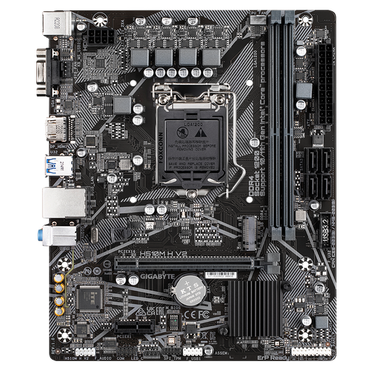 GIGABYTE H510M H V2 DDR4 Motherboard - Intel 10th/11th Gen Budget Gaming PC