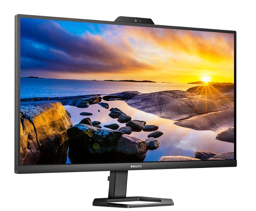 PHILIPS 27" QHD Gaming Monitor with 5MP Webcam 27E1N5600HE - 75Hz IPS Display