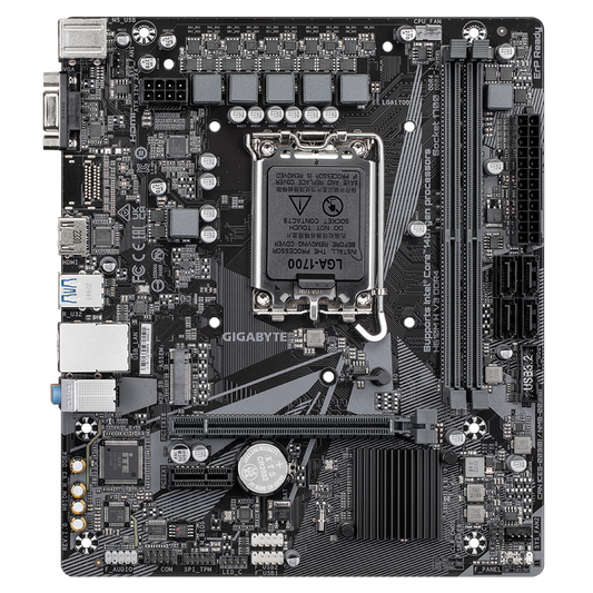 GIGABYTE H610M H V3 DDR4 Gaming Motherboard - Intel 12th/13th/14th Gen LGA1700
