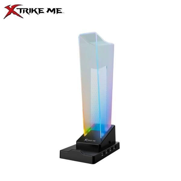 Xtrike Me HT-09 RGB Gaming Headset & Phone Stand with 4 USB Ports