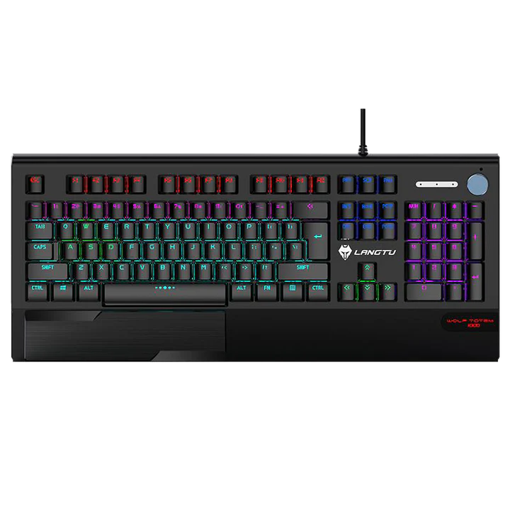 LANGTU K1000Pro RGB Mechanical Gaming Keyboard - Blue Switches | Wired Gaming Keyboard