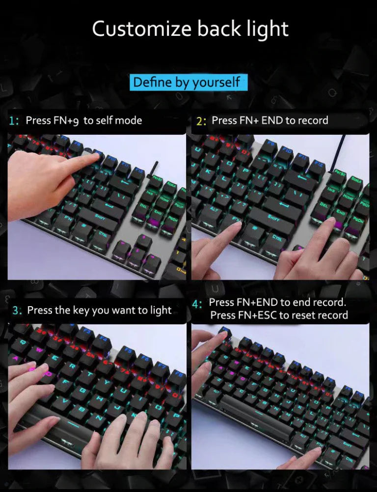 AOC GK-410 MECHANICAL RGB KEYBOARD