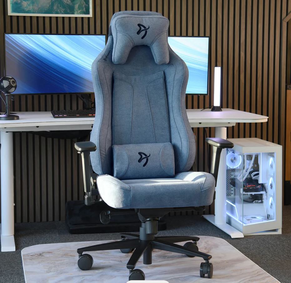AROZZI VERNAZZA SFB Gaming Chair - Ergonomic Office Chair with 3D Armrests & Soft Fabric (5 Colors)