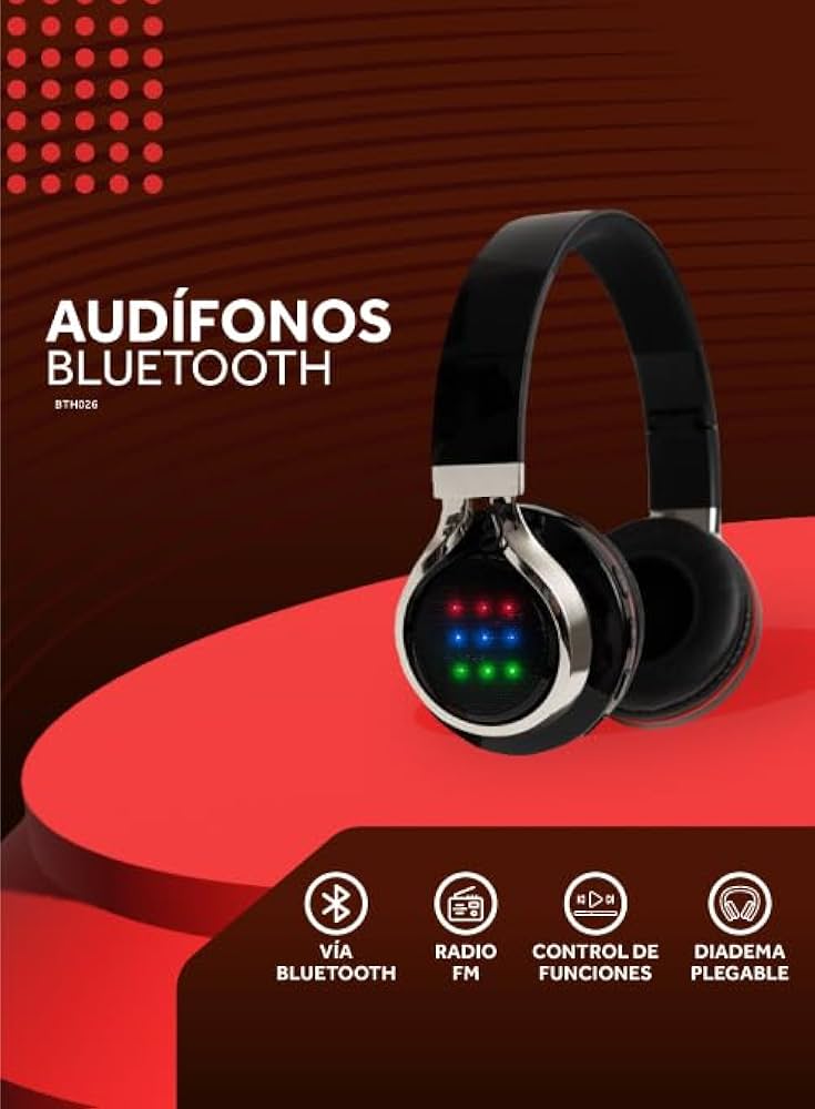 RYTHM Original Wireless Gaming Headset with RGB Lights - Noise Cancelling Gaming Headphones with Mic