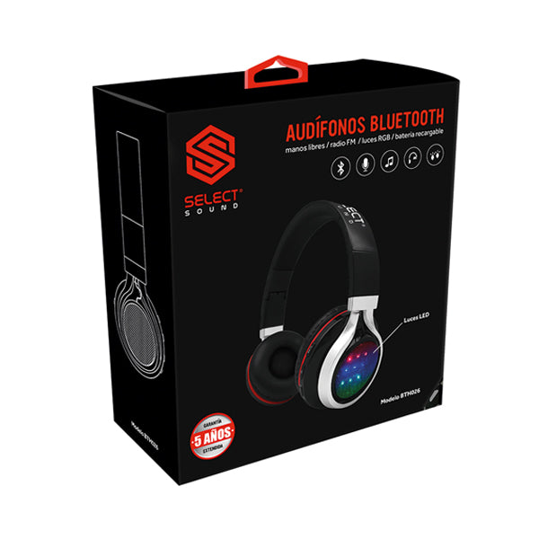 RYTHM Original Wireless Gaming Headset with RGB Lights - Noise Cancelling Gaming Headphones with Mic