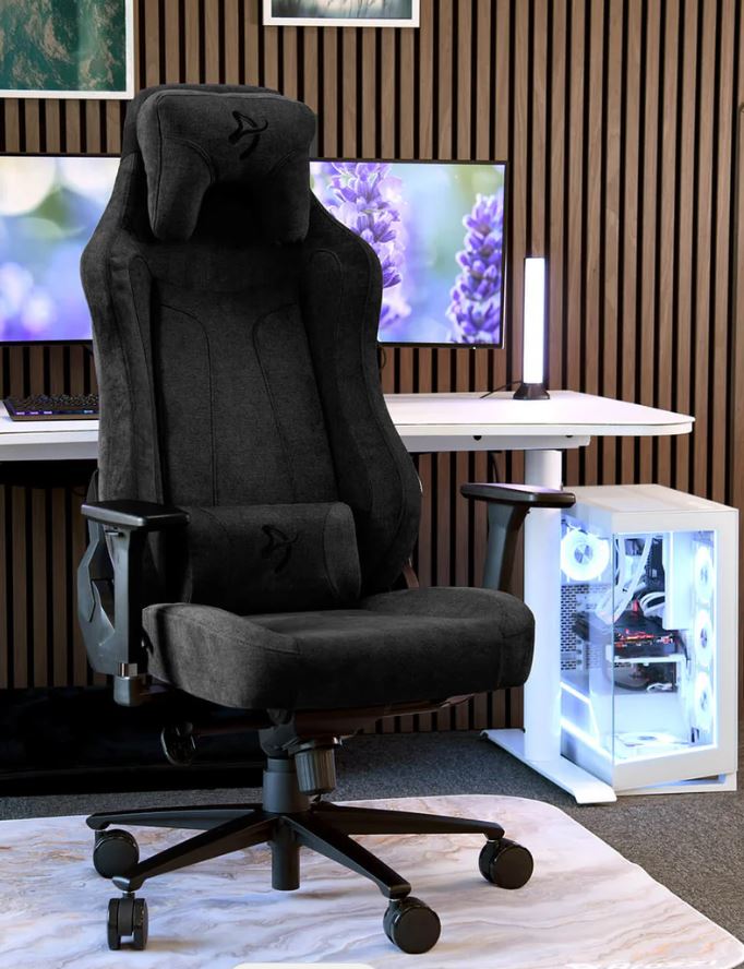 AROZZI VERNAZZA SFB Gaming Chair - Ergonomic Office Chair with 3D Armrests & Soft Fabric (5 Colors)