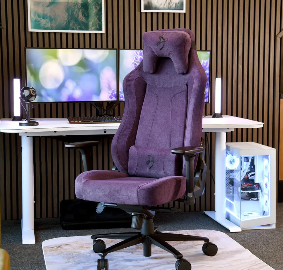 AROZZI VERNAZZA SFB Gaming Chair - Ergonomic Office Chair with 3D Armrests & Soft Fabric (5 Colors)
