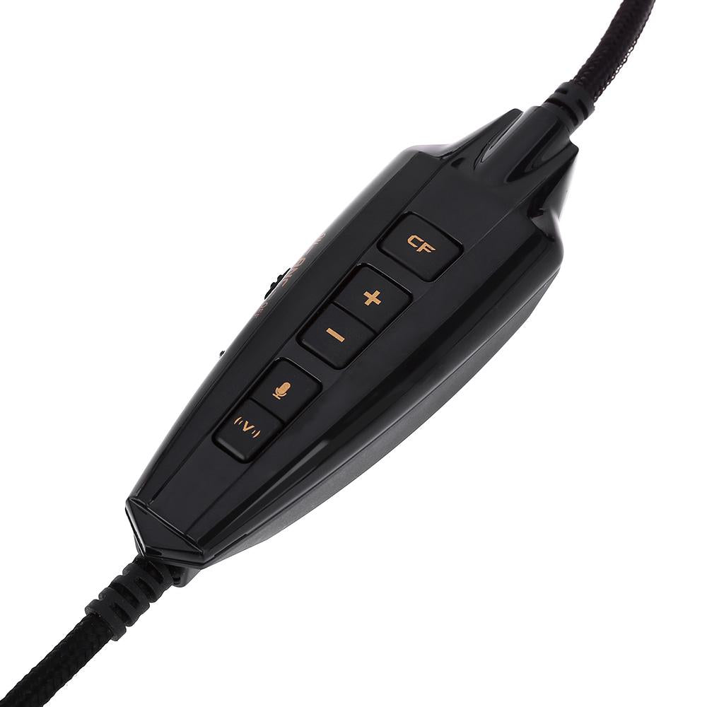 Somic G941 Gaming Headset - 7.1 Surround Sound USB Headphones with Vibration & RGB LED