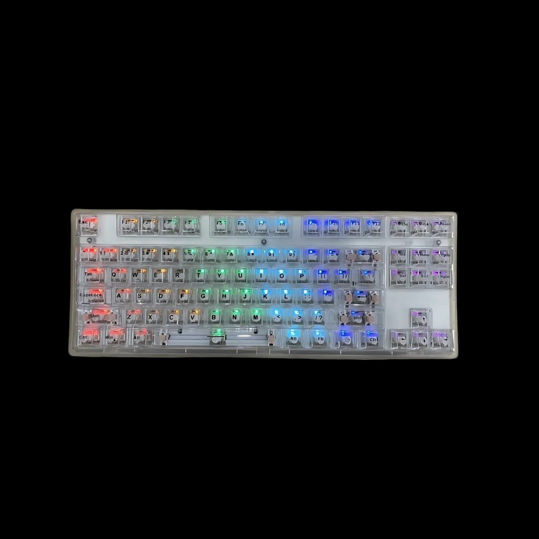 Wireless Mechanical Keyboard K80 - RGB Gaming Keyboard with Hot Swappable Switches