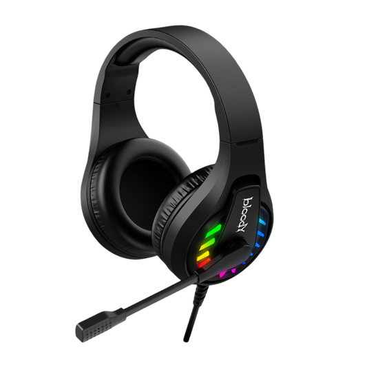 Bloody G230 Virtual 7.1 Surround Sound Gaming Headset - RGB LED Gaming Headphones with Mic