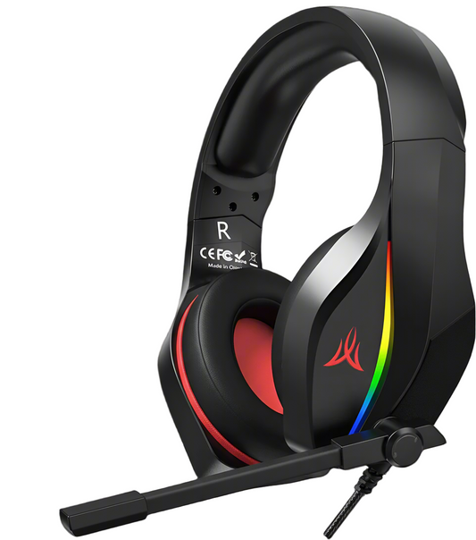 HAVIT GAMENOTE HV-H2025D RGB Gaming Headset - Noise Cancelling Mic, 7.1 Surround Sound for PS5, PS4, Xbox, PC