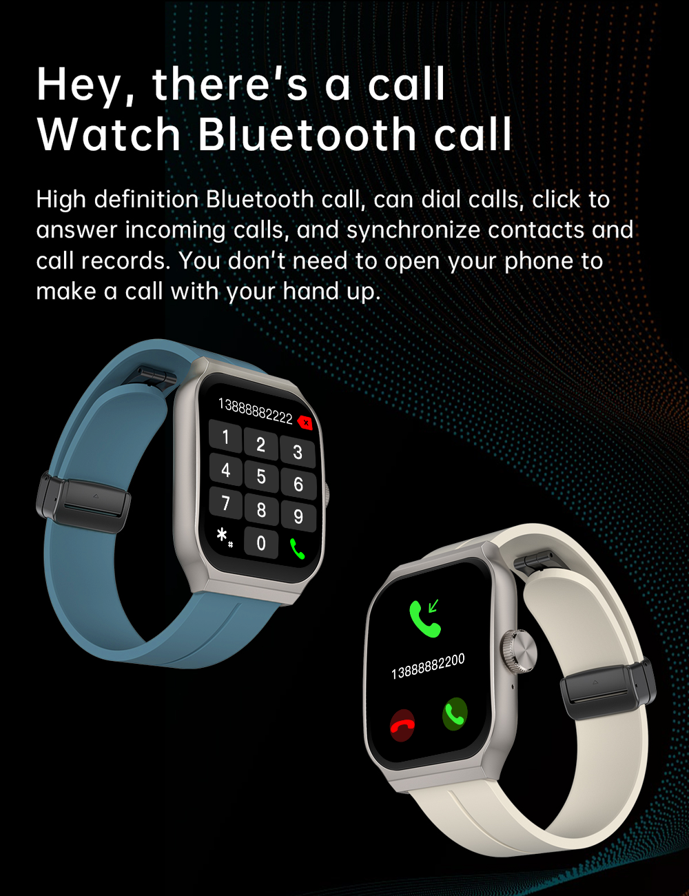OV90 3D Amoled Display Smart Watch