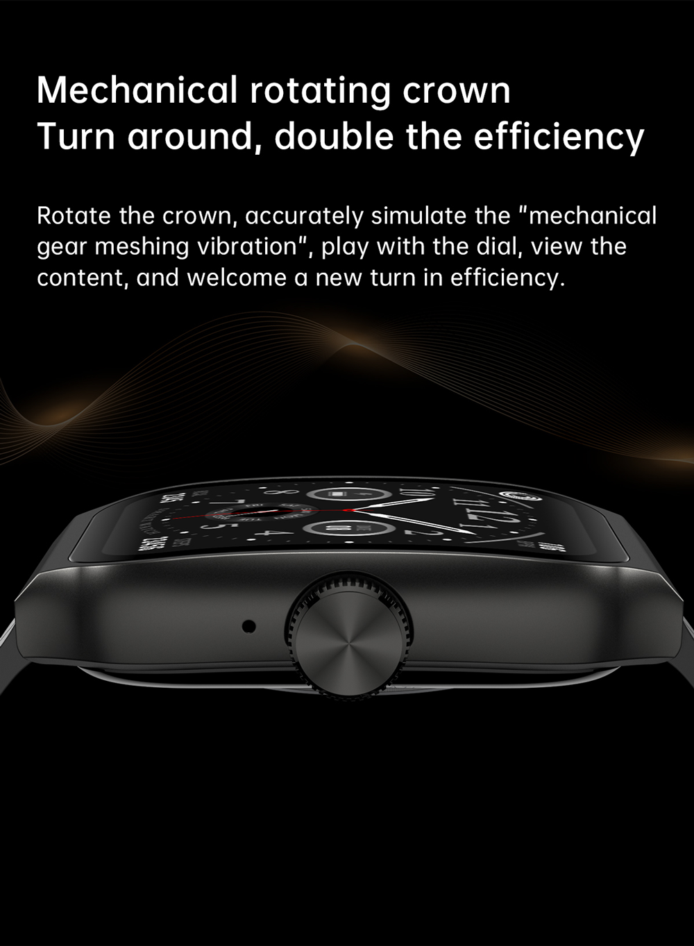 OV90 3D Amoled Display Smart Watch