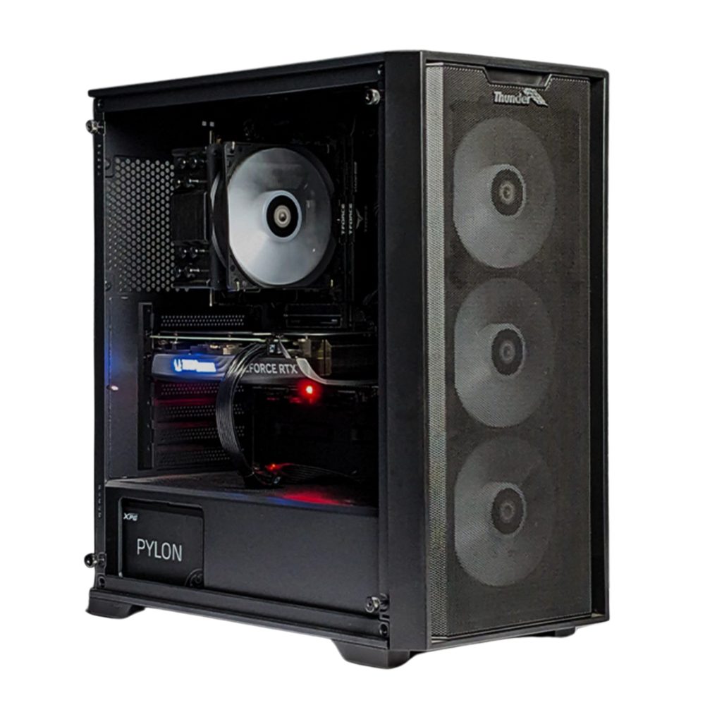 Thunder Nitro RGB Gaming Case TGC-648 ATX - Tempered Glass, 360mm Liquid Cooling Support
