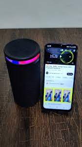 S278 Waterproof Bluetooth Speaker - Portable Wireless Bass Speaker with RGB LED Lights