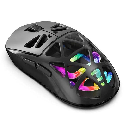M7 Tri-Mode Wireless Gaming Mouse - 26000 DPI, RGB Backlight, Programmable