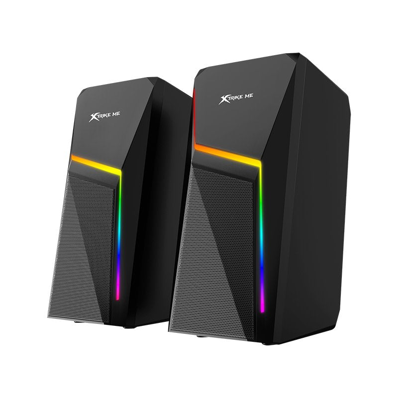 XTRIKE ME SK-503 RGB Gaming Speaker 2.1 - Wired Bluetooth PC Speakers